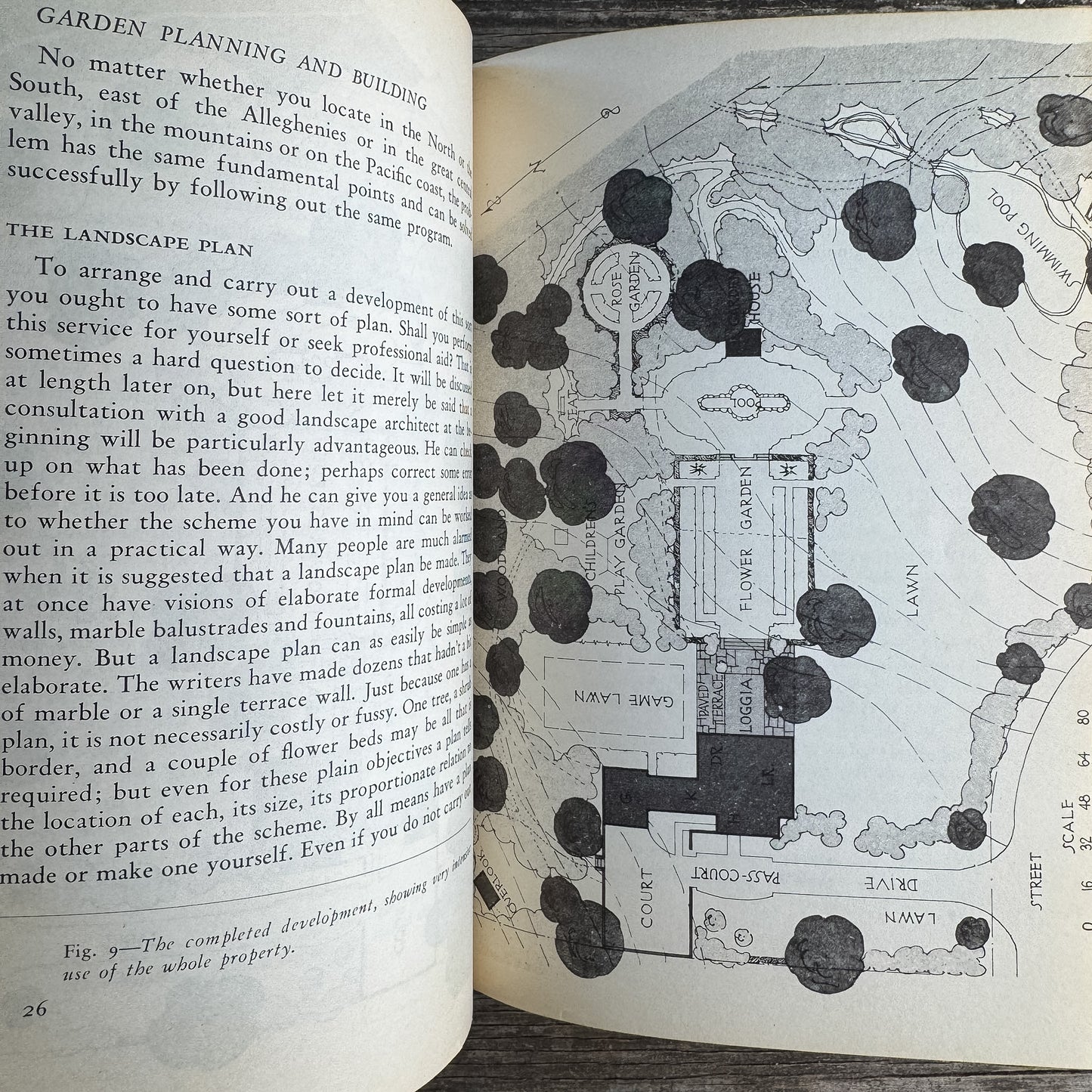 Garden Planning and Building, Illustrated 1945 Revised Edition