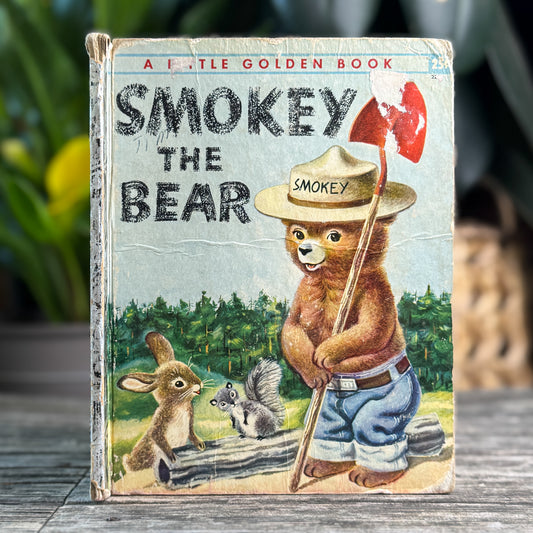 Smokey the Bear, 1955, Little Golden Book "A"