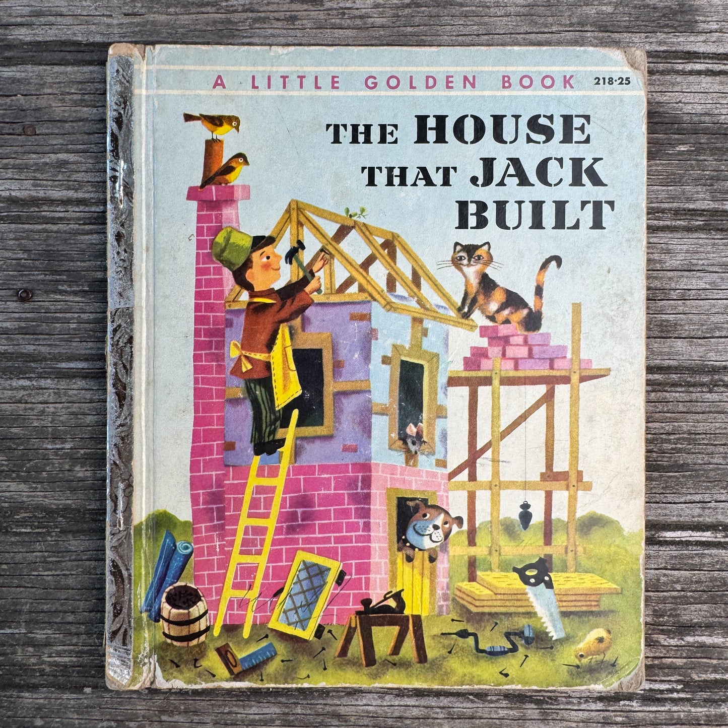 The House That Jack Built, 1954, Little Golden Book, "A"