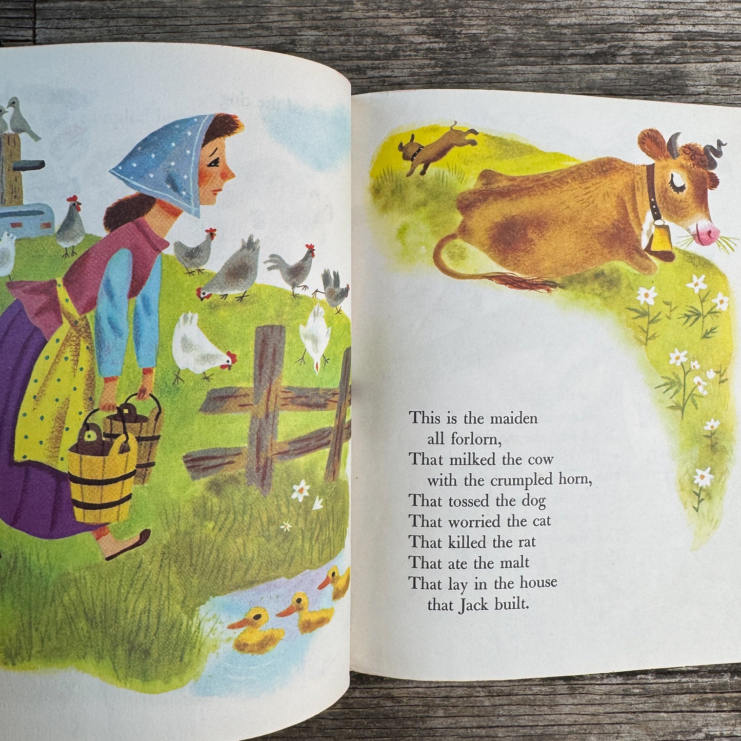 The House That Jack Built, 1954, Little Golden Book, "A"