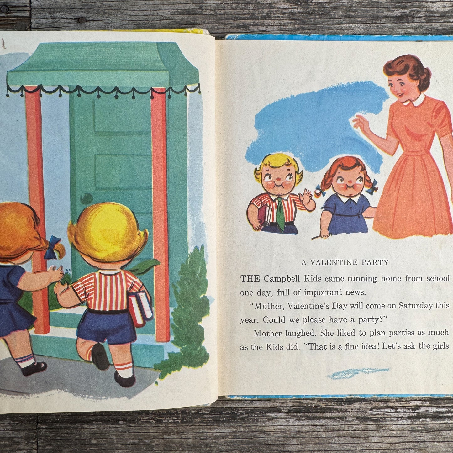 The Campbell Kids Have a Party, Alma S. Lach, 1954