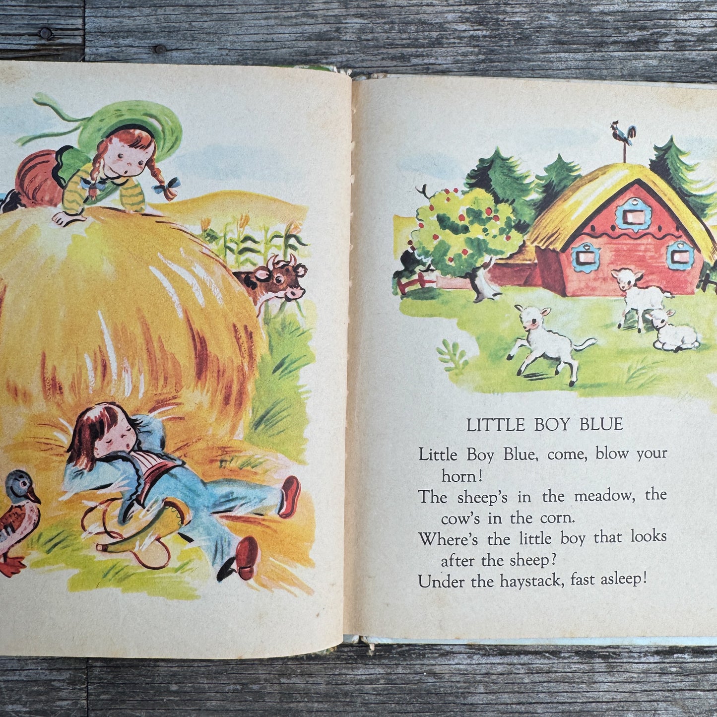 Mother Goose , Rand McNally Elf Book, 1947