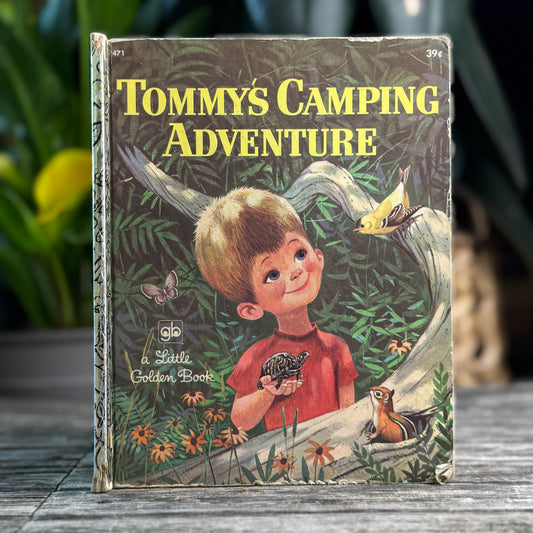 Tommy’s Camping Adventure, Little Golden Book, 1971