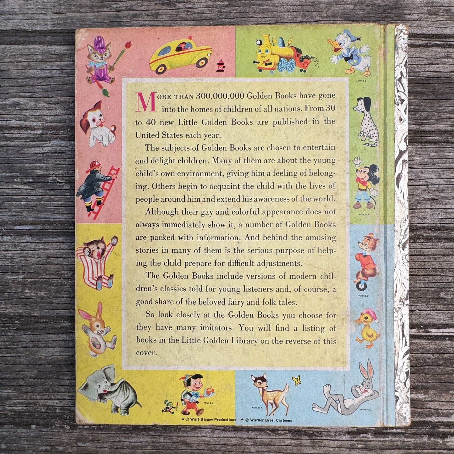 Walt Disney’s Donald Duck’s Toy Sailboat, Little Golden Book, 1954, "A"