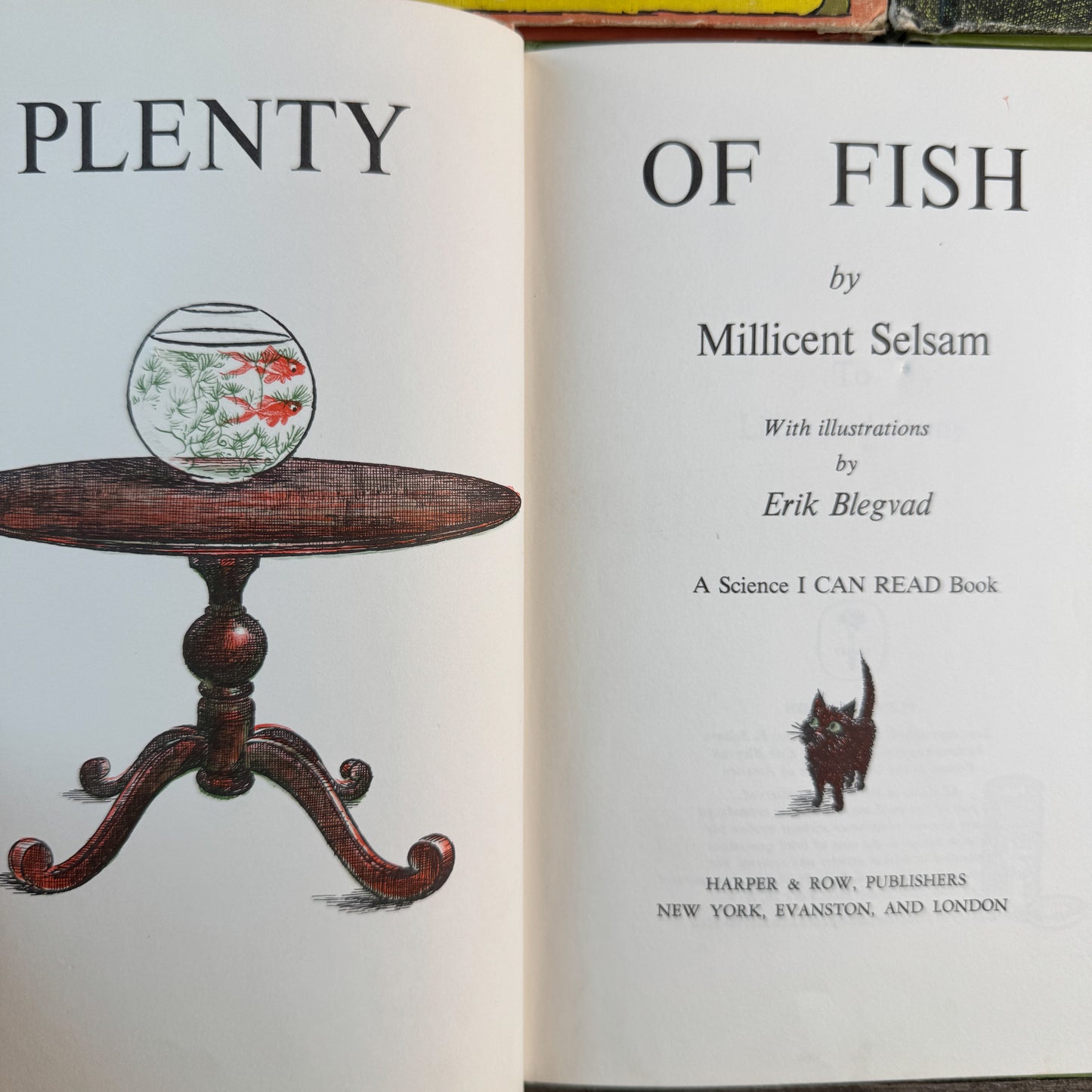 Set of 3 Science I Can Read Books, Millicent Selsam, 1964