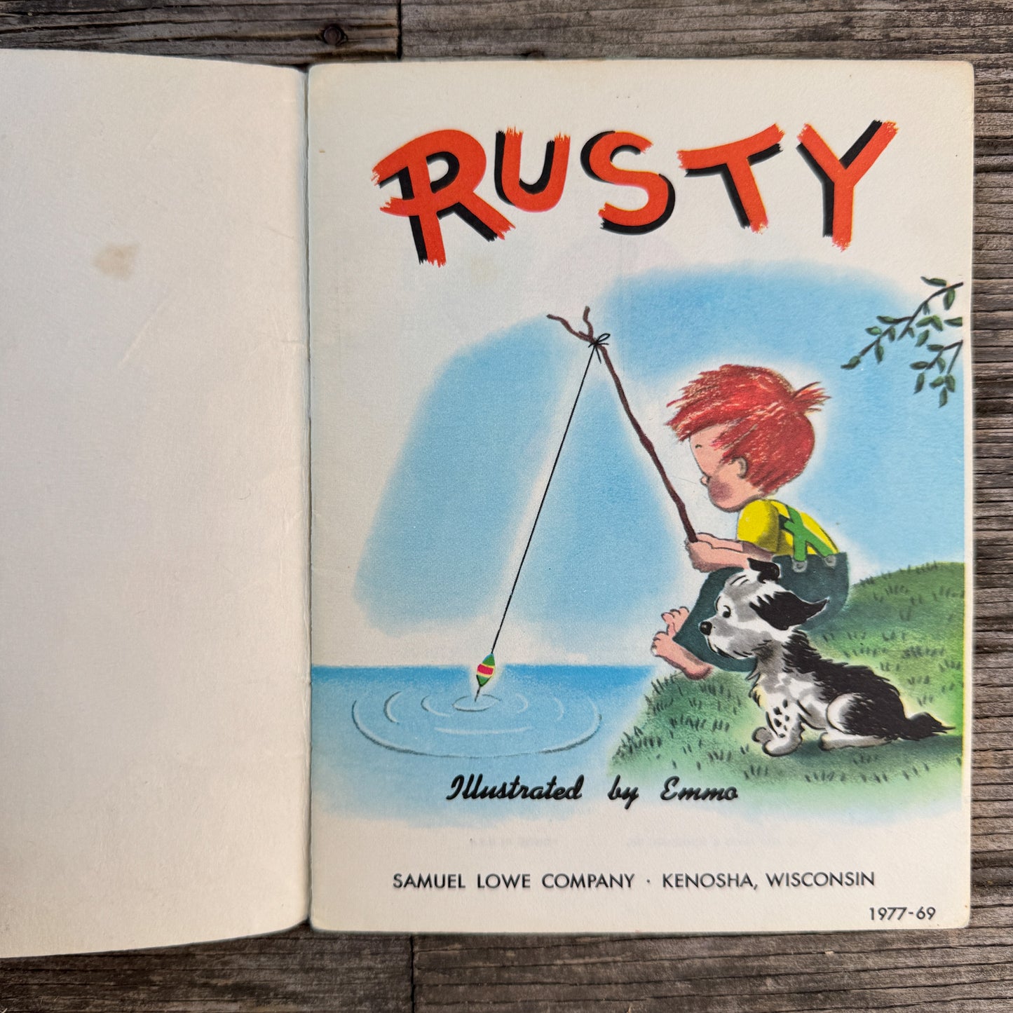 Rusty, A Sunny Book, Illustrated by Emmo, 1977