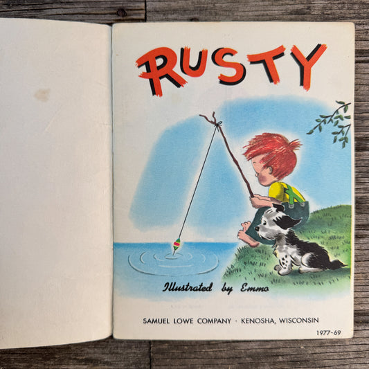 Rusty, A Sunny Book, Illustrated by Emmo, 1977