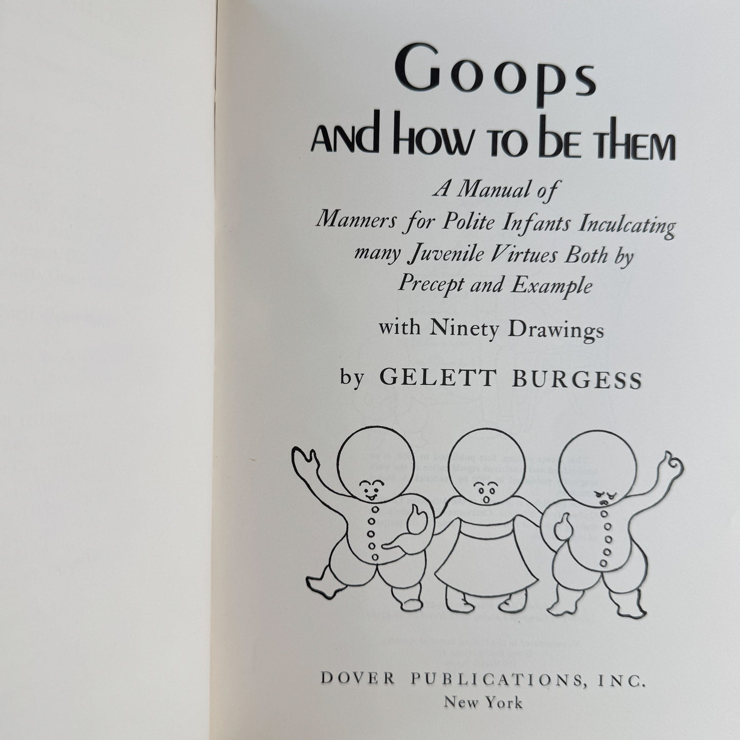 Goops and How to Be Them, Gelett Burgess, 1968