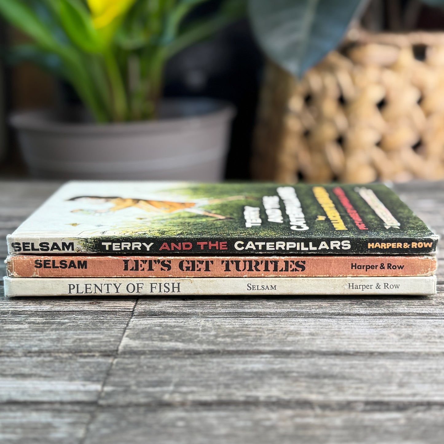 Set of 3 Science I Can Read Books, Millicent Selsam, 1964