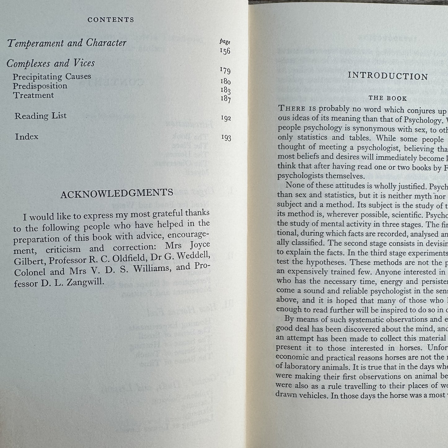 Horse Psychology, Moyra Williams, 1969, Fifth Printing