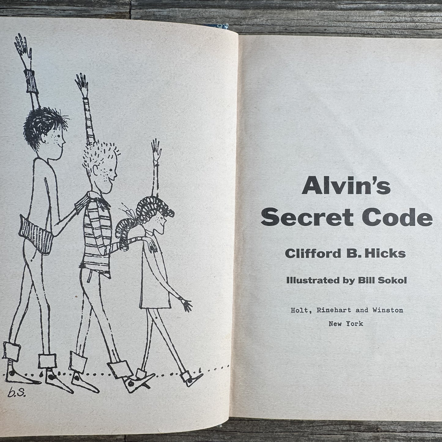 Alvin's Secret Code, Clifford B. Hicks, 1963, Weekly Reader Edition