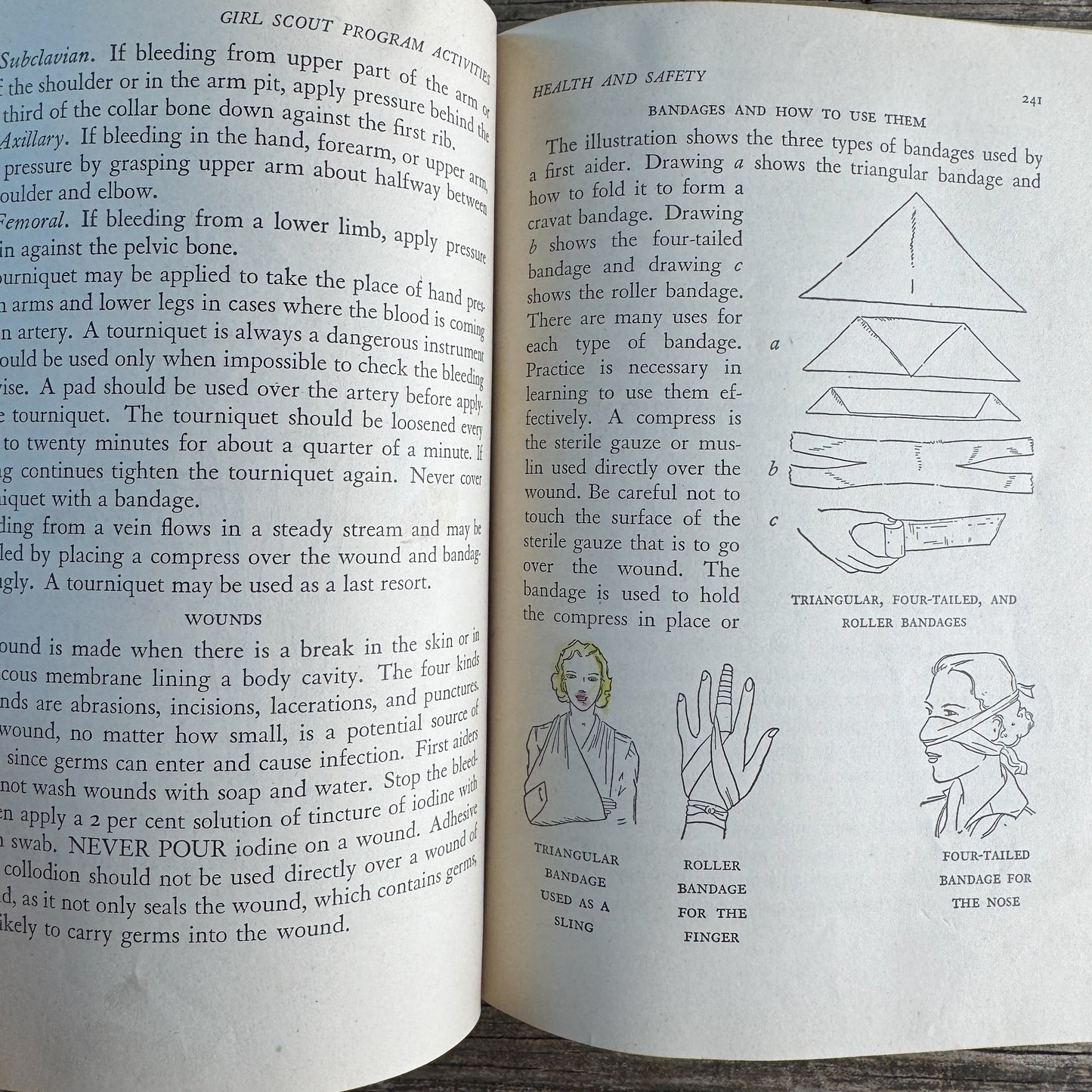 Girl Scout Handbook, Girl Scouts Inc., 1940, Fifth Impression 1943