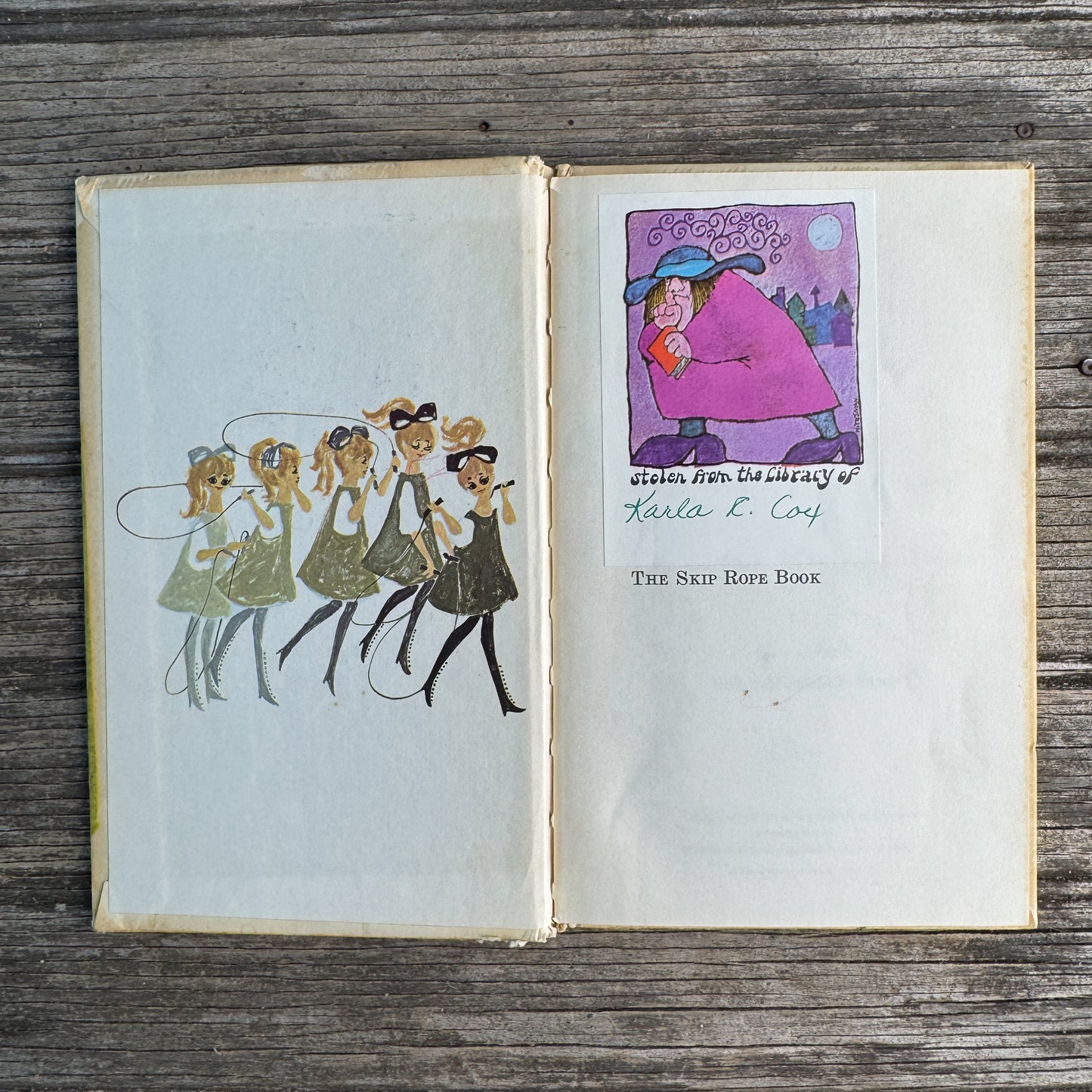 The Skip Rope Book, Francelia Butler, Illustrated by Gail E. Haley, 1963