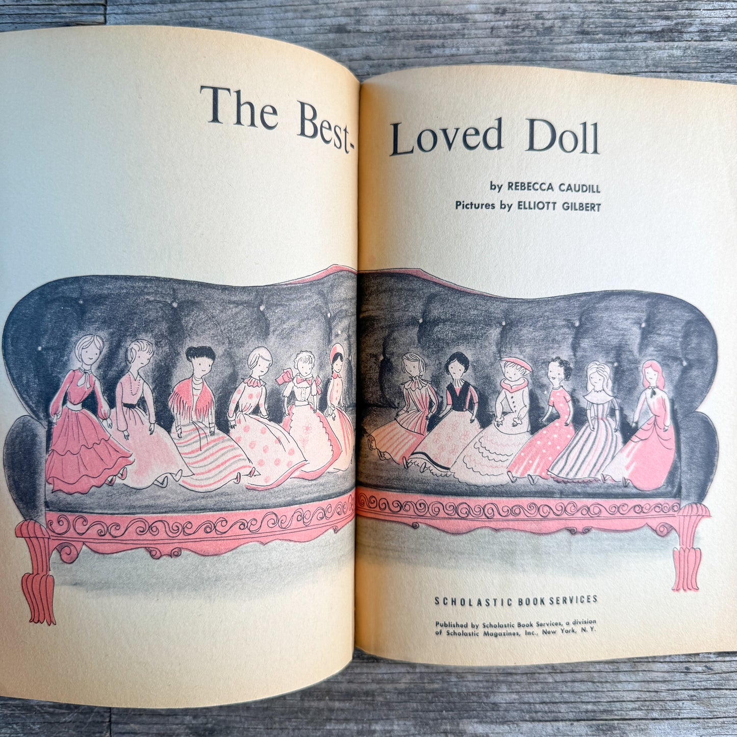 The Best-Loved Doll, Rebecca Caudill, Pictures by Elliott Gilbert, 1962 (1965 Scholastic Paperback)