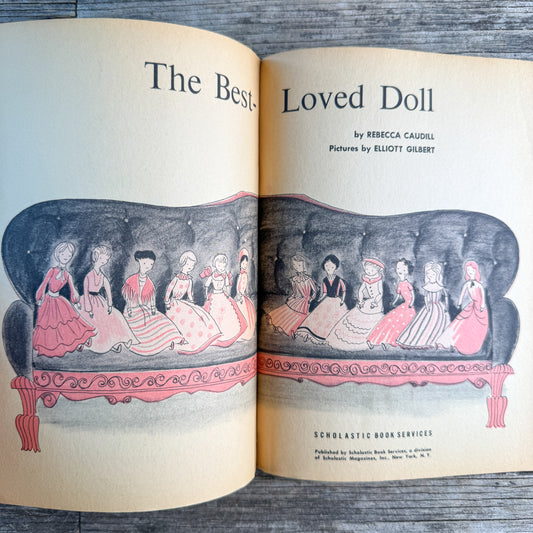 The Best-Loved Doll, Rebecca Caudill, Pictures by Elliott Gilbert, 1962 (1965 Scholastic Paperback)