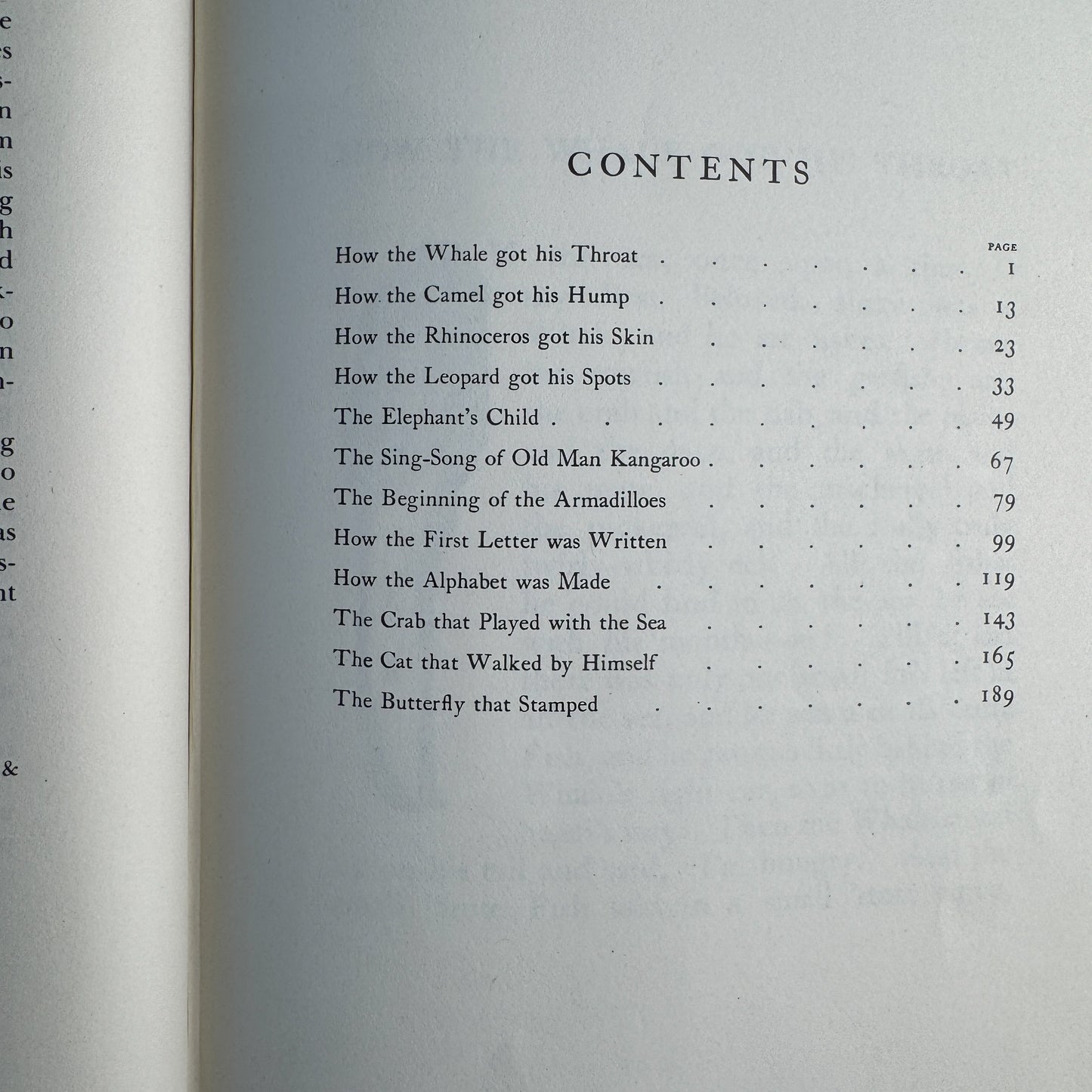 Just So Stories, Rudyard Kipling, 1978 Weathervane Edition