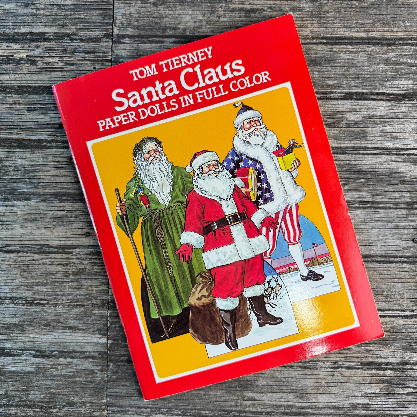 Tom Tierney's Santa Claus Paper Dolls in Full Color, 1983, Dover