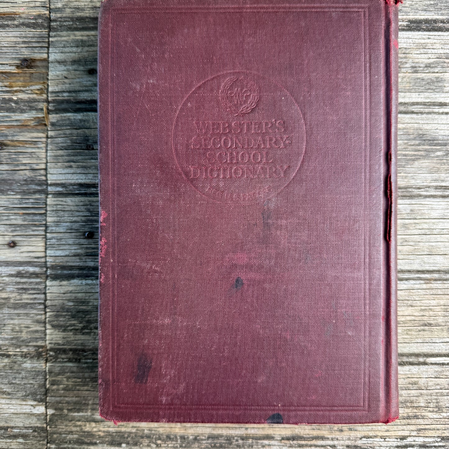 Webster's Secondary-School Dictionary, 1925