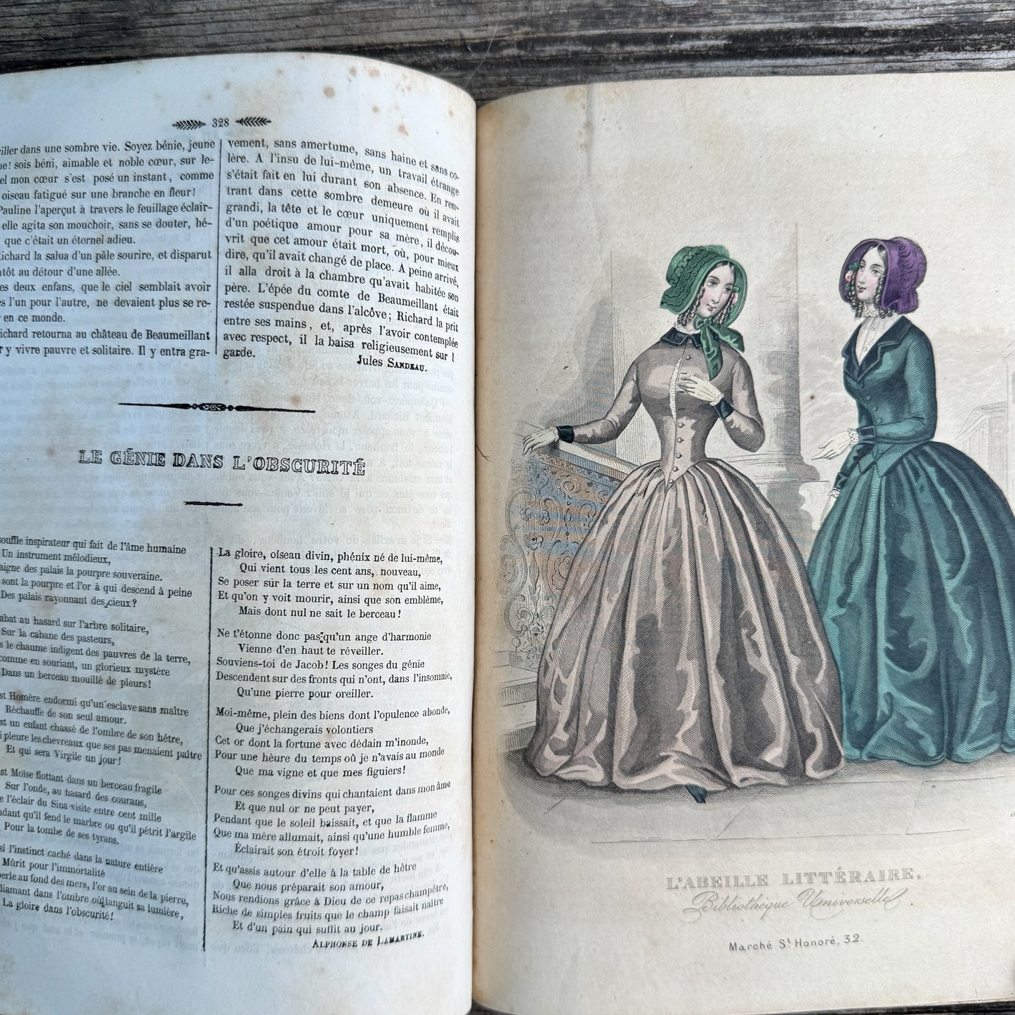 L'Abeille Littéraire, Revue des Feuilletons, Tome II, July 1845, French