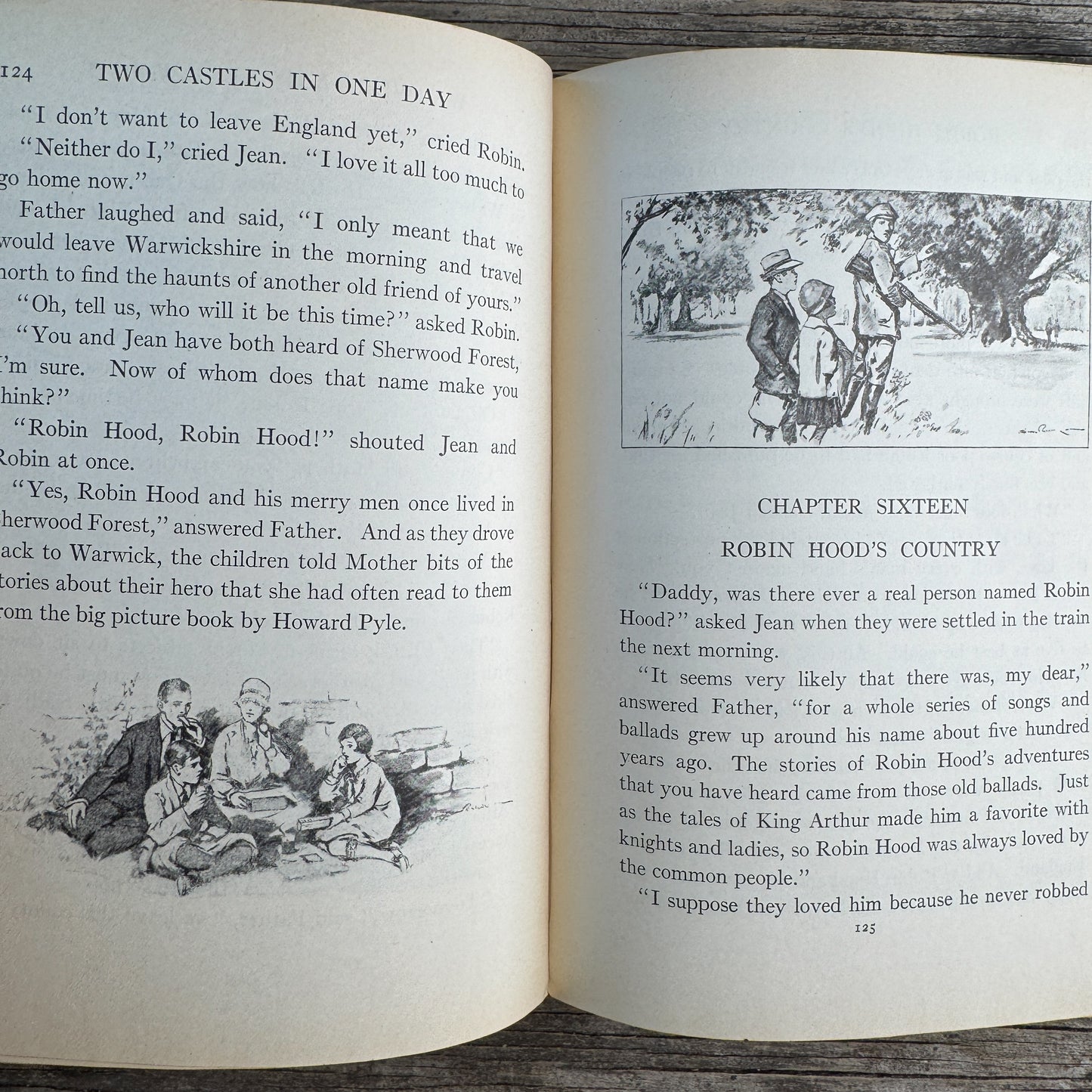 Robin and Jean in England, Lawrence S. Williams, Drawings by Sue Runyon, 1929