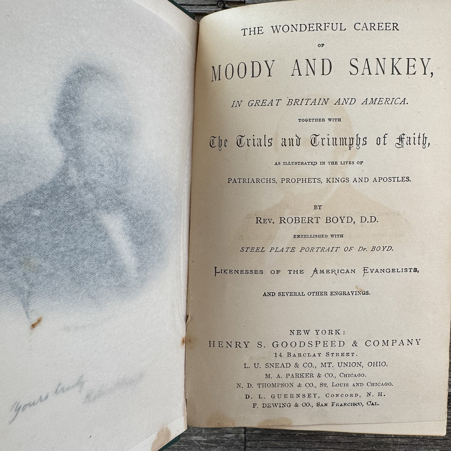The Wonderful Career of Moody and Sankey in Great Britain and America, Rev. Robert Boyd, D.D.,  1875