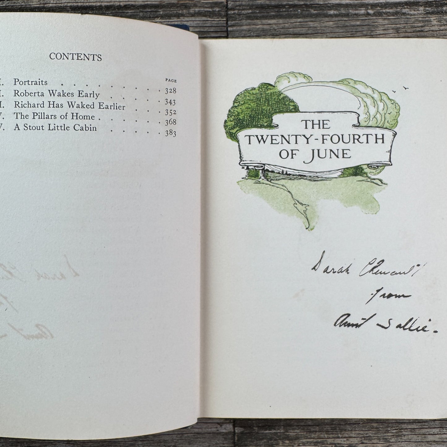 The Twenty-Fourth of June, Grace S. Richmond, 1914 Antique Domestic Fiction