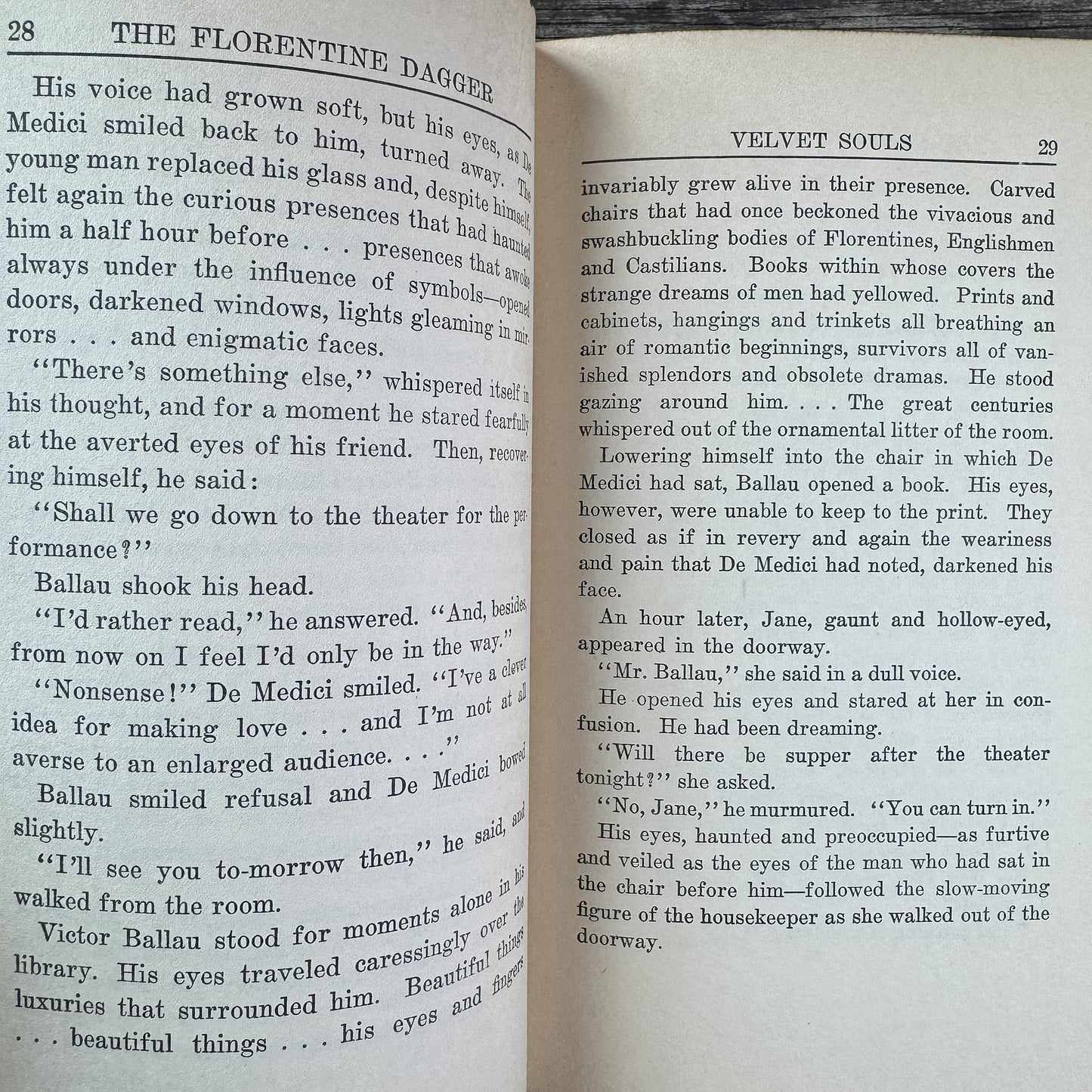 The Florentine Dagger: A Novel for Amateur Detectives, Ben Hecht, Tower Books, 1943