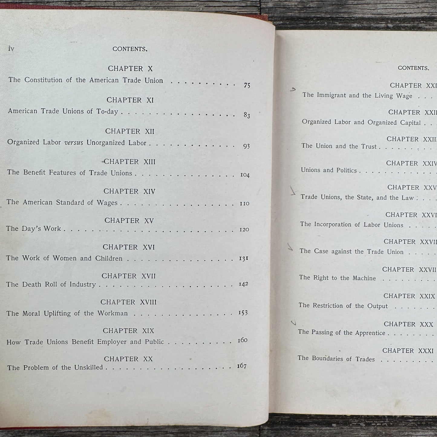 Organized Labor: Its Problems, Purposes and Ideals, John Mitchell, 1903