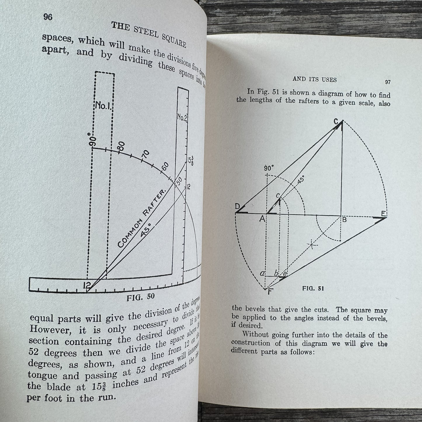 Radford's Cyclopedia of Construction, Vol. VIII: Steel Square and Its Uses, 1925
