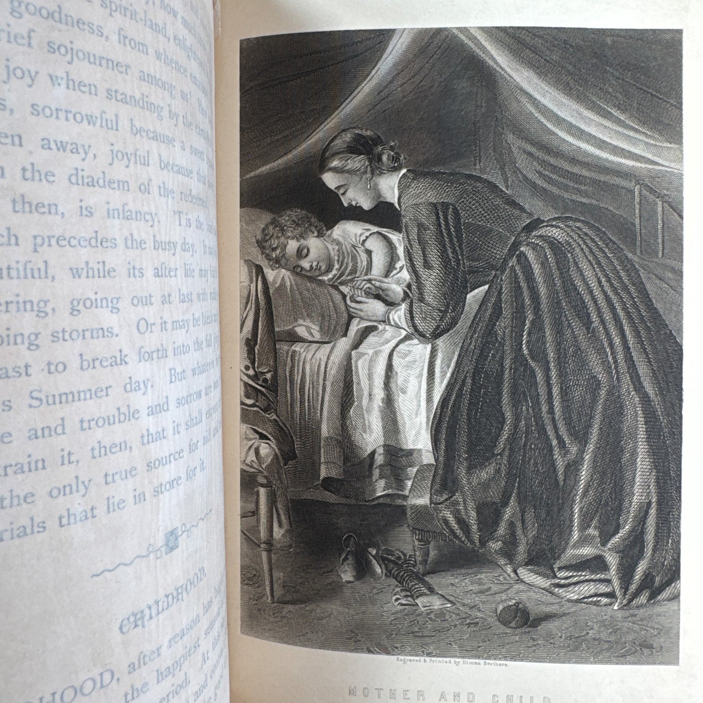 The Golden Gems of Life, or Gathered Jewels for the Home Circle, S.C. Ferguson & E.A. Allen, Ornate 1884 Hardcover