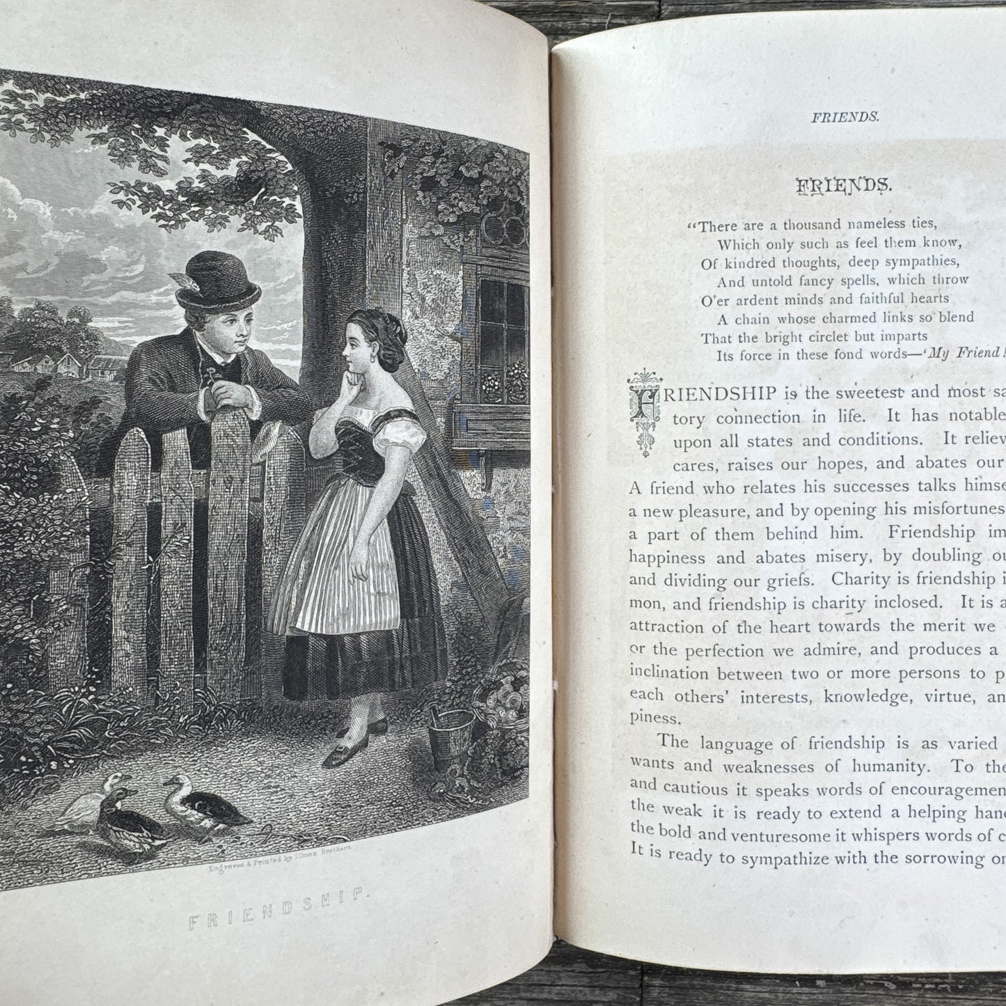 The Golden Gems of Life, or Gathered Jewels for the Home Circle, S.C. Ferguson & E.A. Allen, Ornate 1884 Hardcover