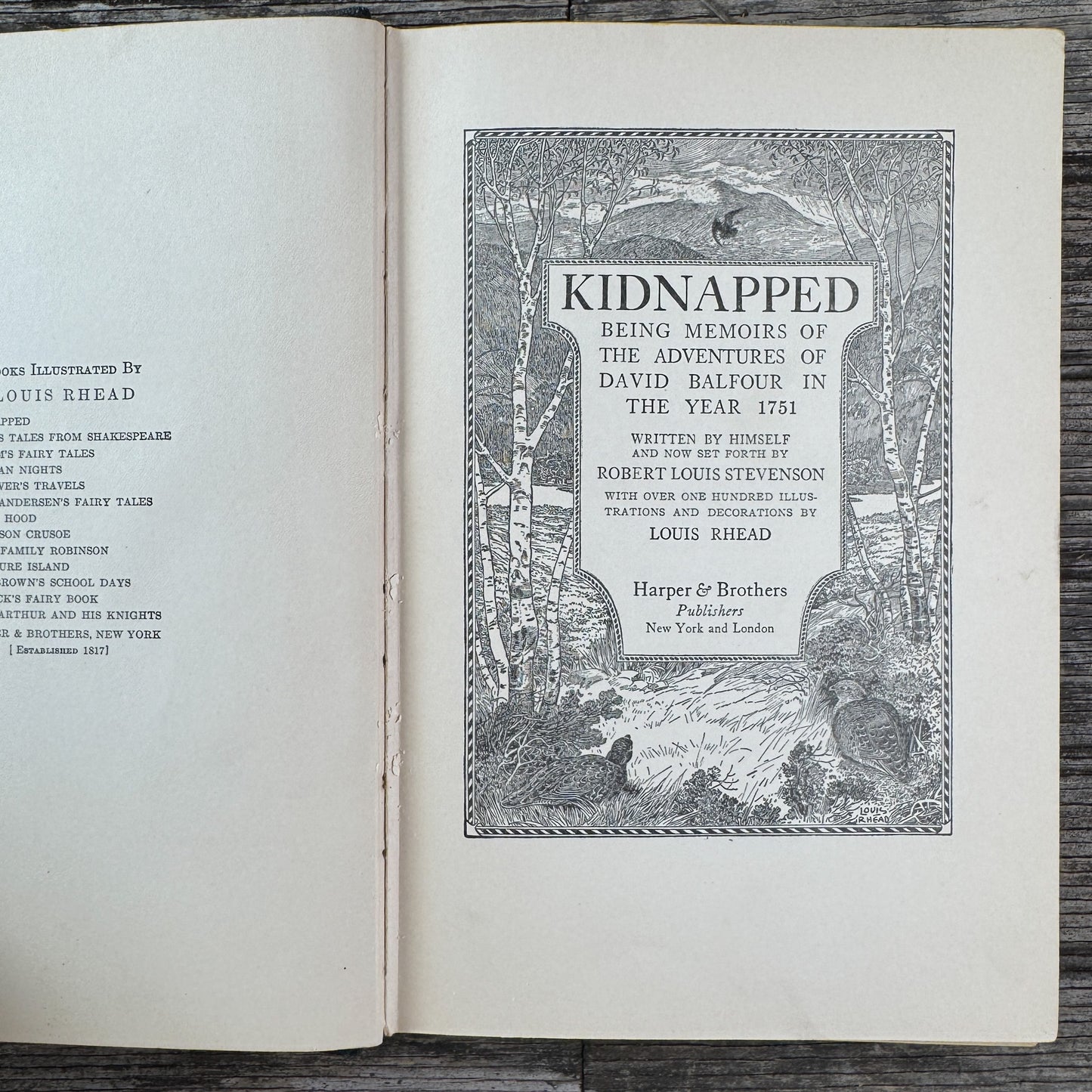 Antique Kidnapped and Treasure Island (2-Volume Set),  Robert Louis Stevenson