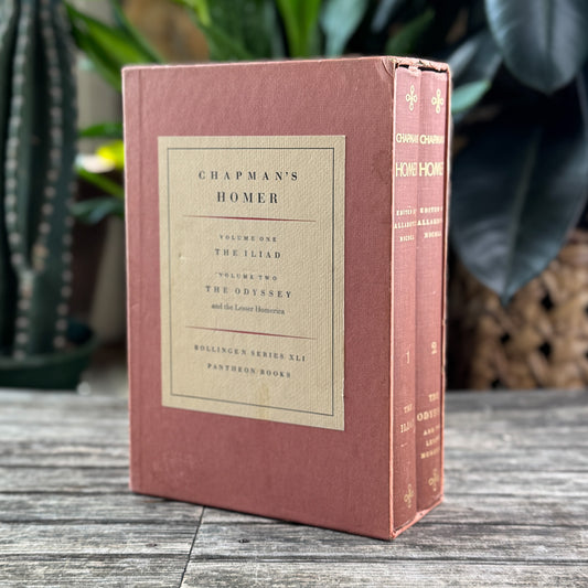 Chapman's Homer, Vols. 1 & 2: The Iliad / The Odyssey, Bollingen Series, 1956