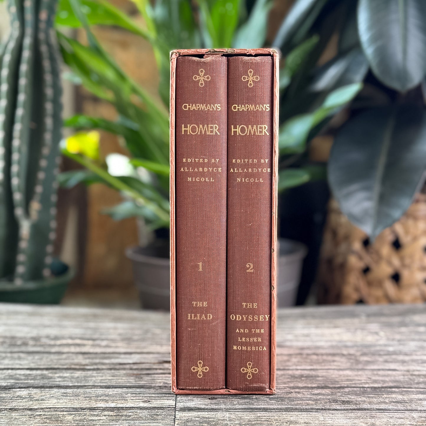 Chapman's Homer, Vols. 1 & 2: The Iliad / The Odyssey, Bollingen Series, 1956