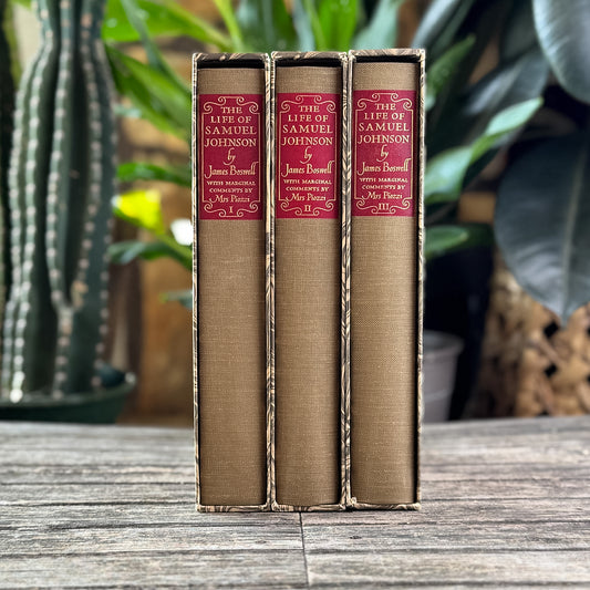 The Life of Samuel Johnson, Vols. 1, 2 & 3 by Heritage Press, 1963
