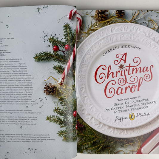 A Christmas Carol with Recipes, 2018, Puffin Plated Hardcover