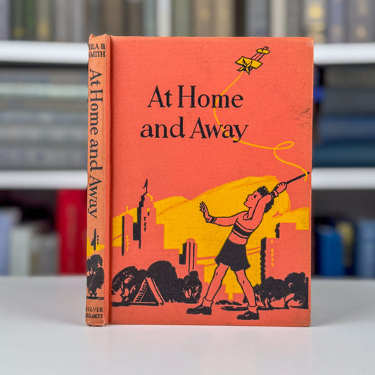 At Home and Away, 1940 School Primer, Art Deco, Unit-Activity Reading Series