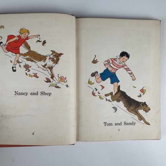 At Home and Away, 1940 School Primer, Art Deco, Unit-Activity Reading Series