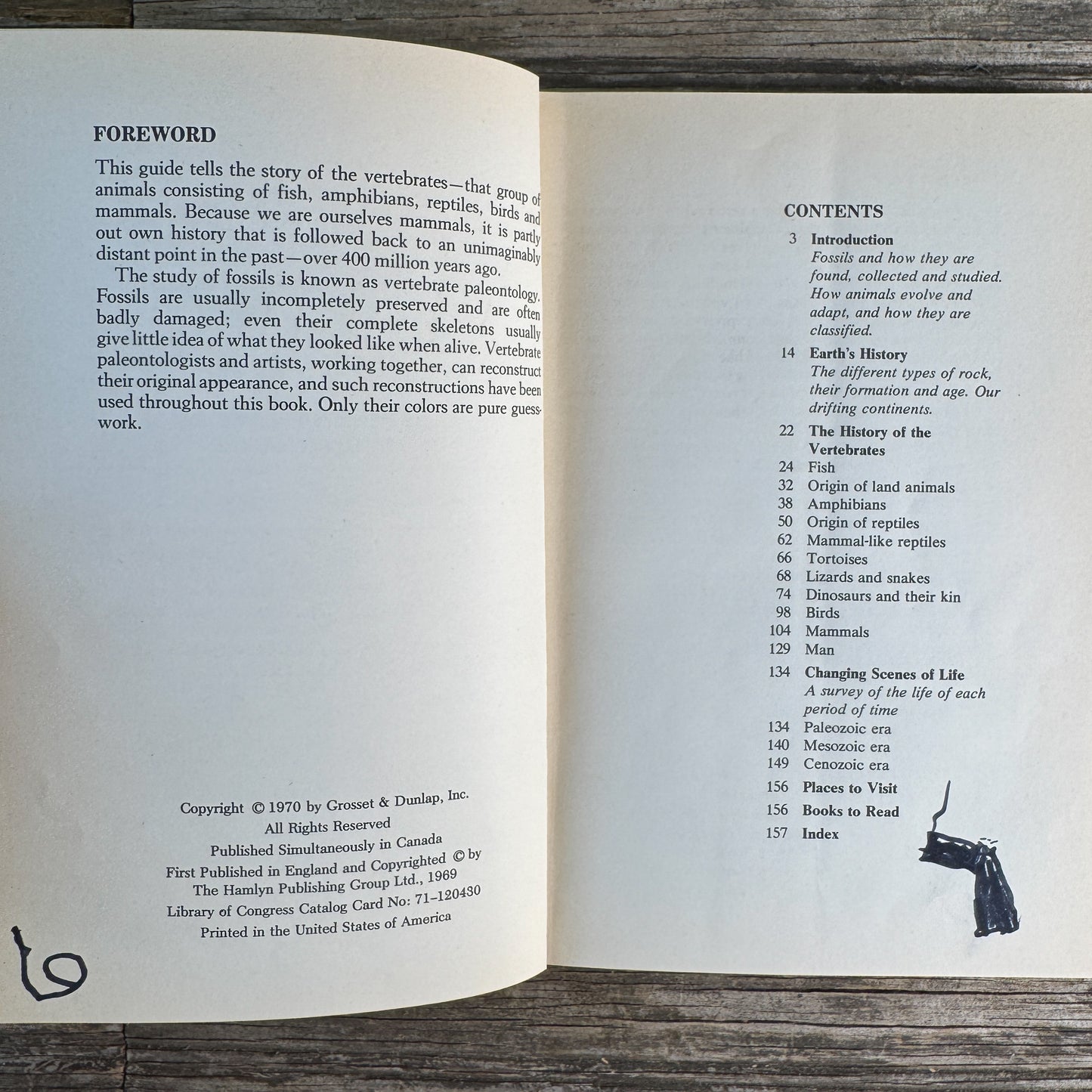 Prehistoric Animals, Barry Cox, A Grosset All-Color Guide, 1970
