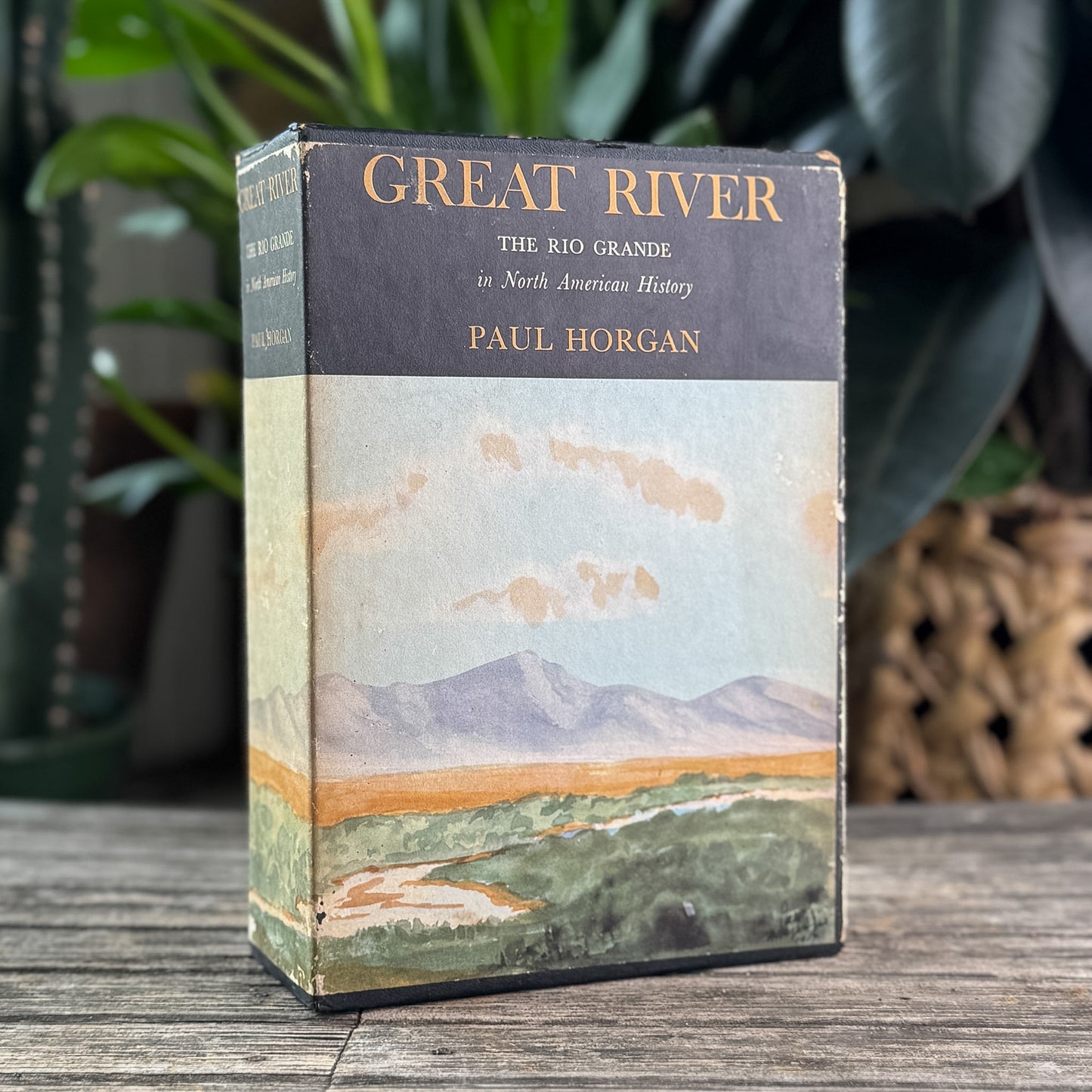 Great River: The Rio Grande, Paul Horan, 2 Volume Set in Slipcase
