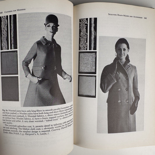 Clothing For Moderns, 4th Edition, 1971 Sewing Home Economics School Book