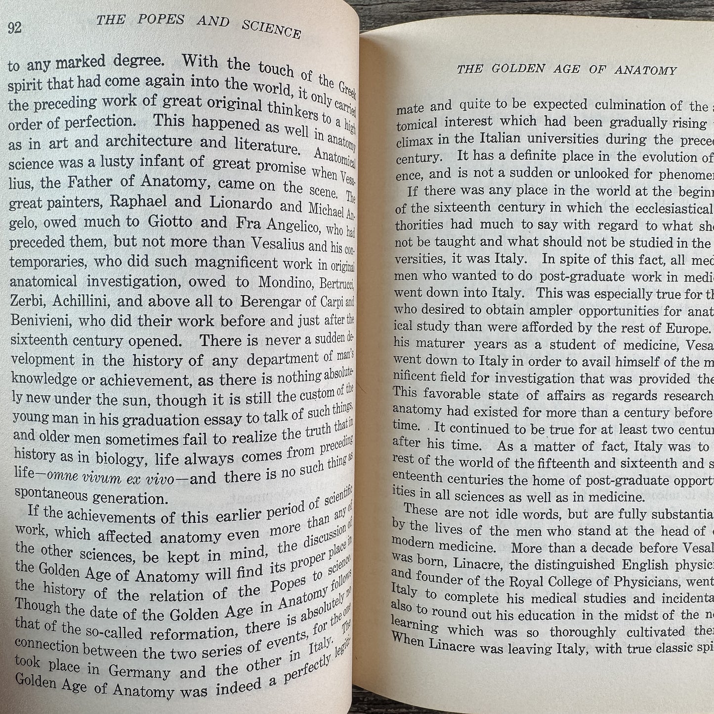 The Popes and Science, James J. Walsh, 1911, Knights of Columbus Edition