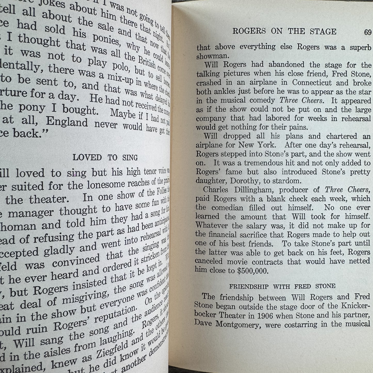 Will Rogers: Ambassador of Good Will, Prince of Wit and Wisdom, P. J. O'Brien, 1935