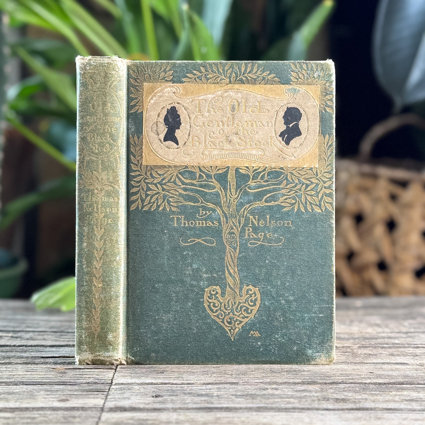 The Old Gentleman of the Black Stock, Thomas Nelson Page, 1900 Romance