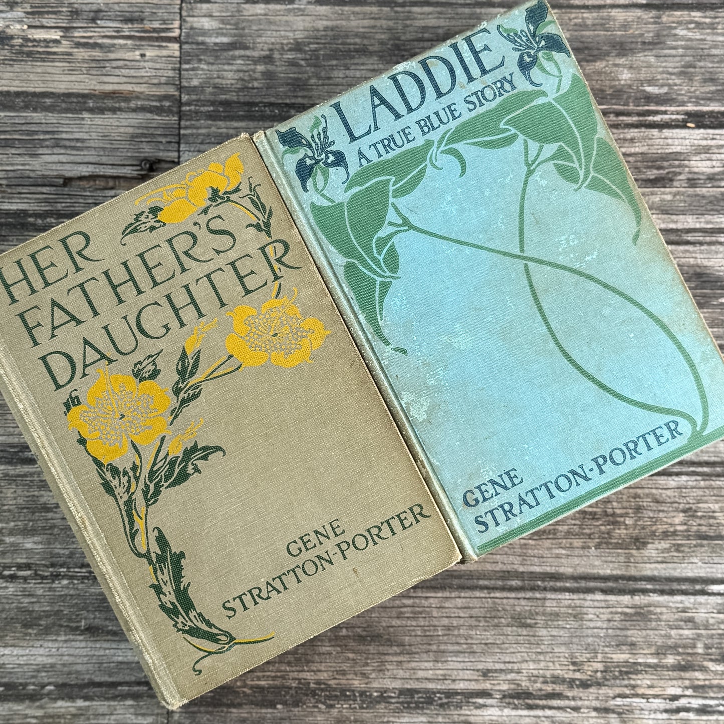 Her Father's Daughter and Laddie: A True Blue Story, Gene Stratton-Porter, 1921 and 1913