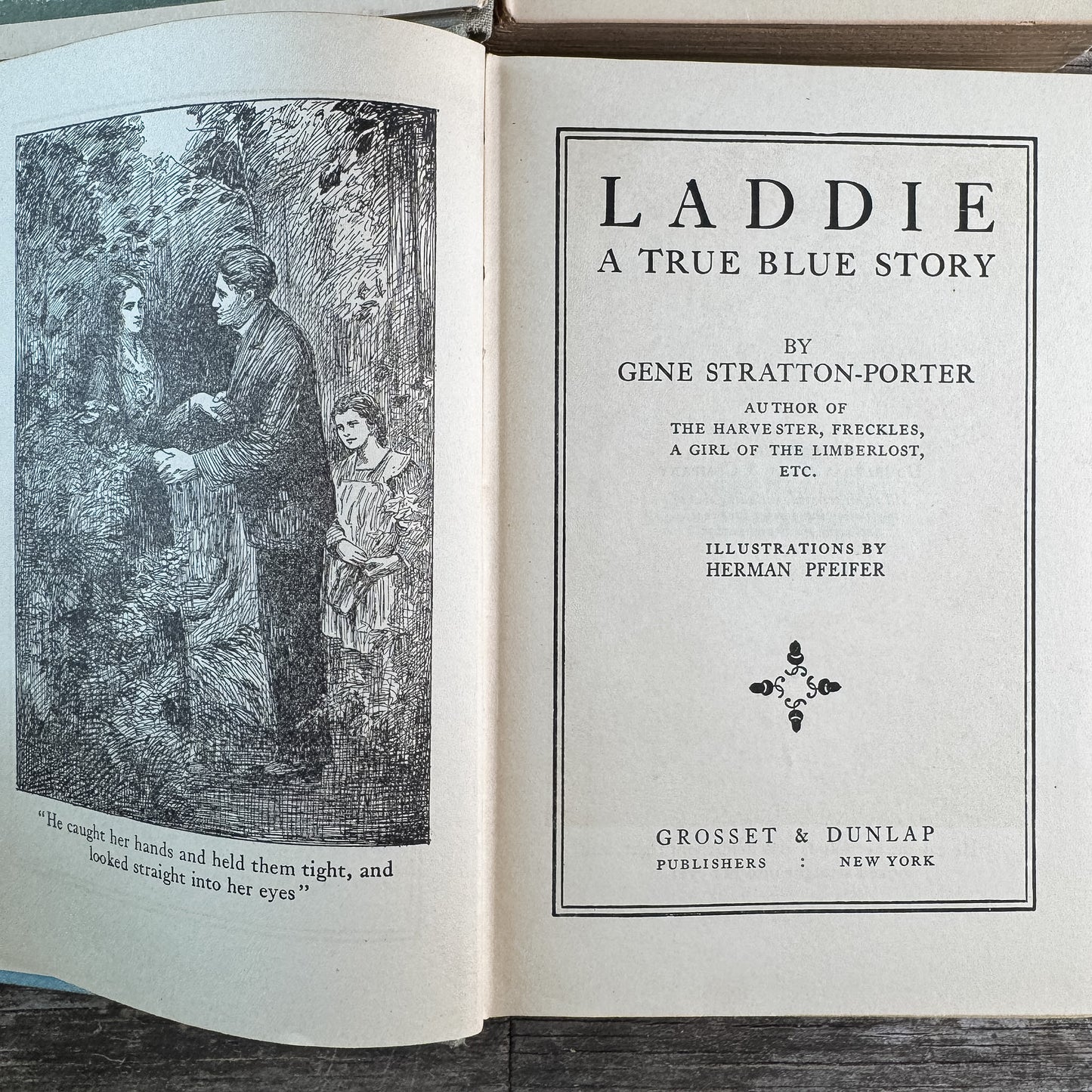Her Father's Daughter and Laddie: A True Blue Story, Gene Stratton-Porter, 1921 and 1913