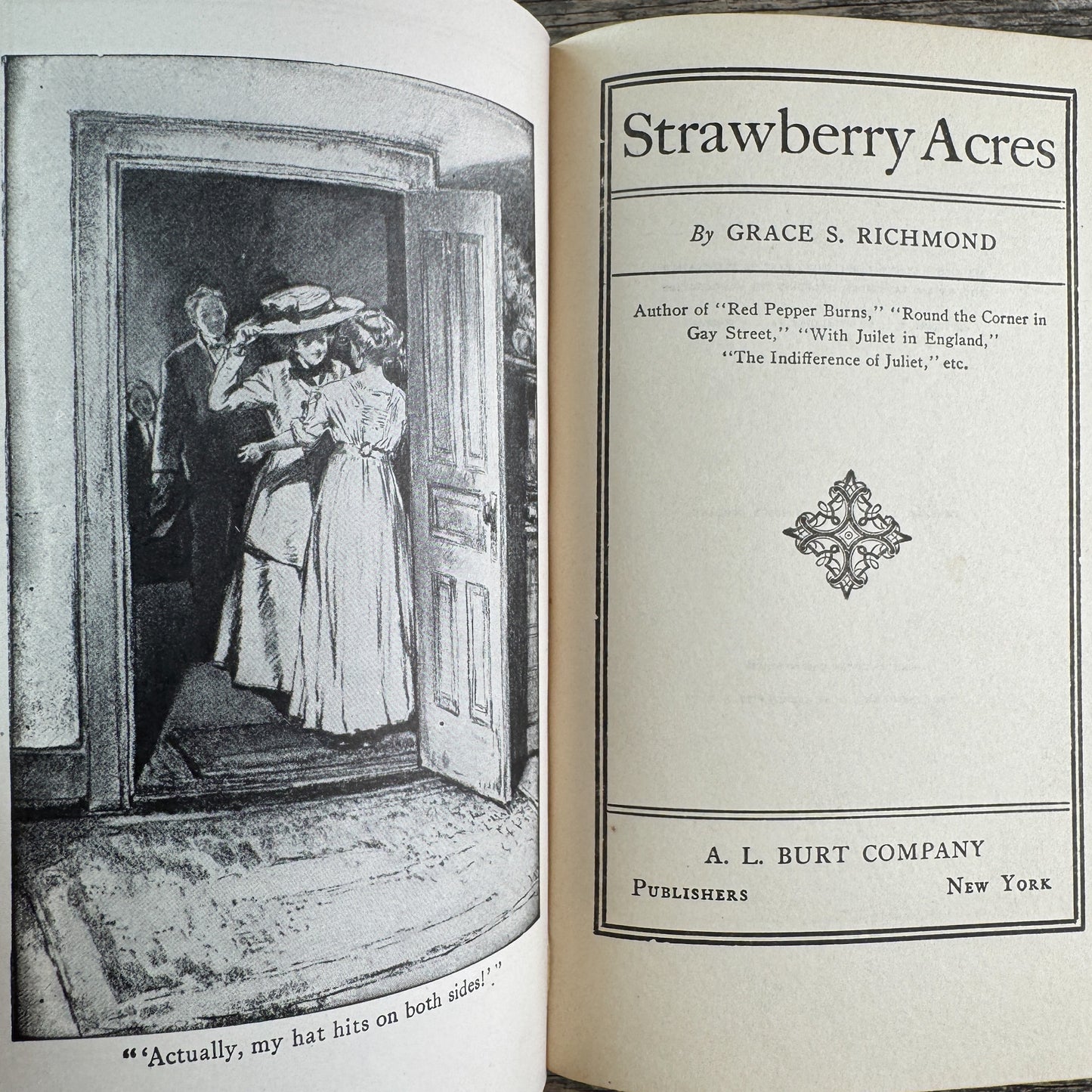 Strawberry Acres, Grace S. Richmond, 1911 Romance