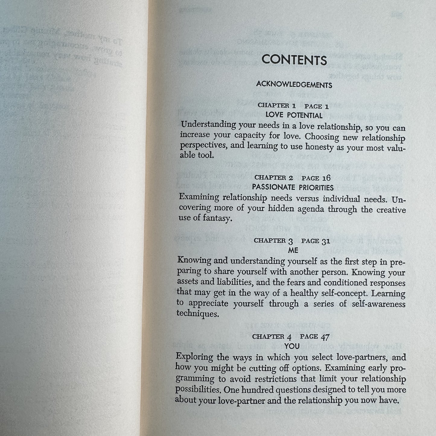 My Needs, Your Needs, Our Needs, Jerry Gillies, 1974, First Edition