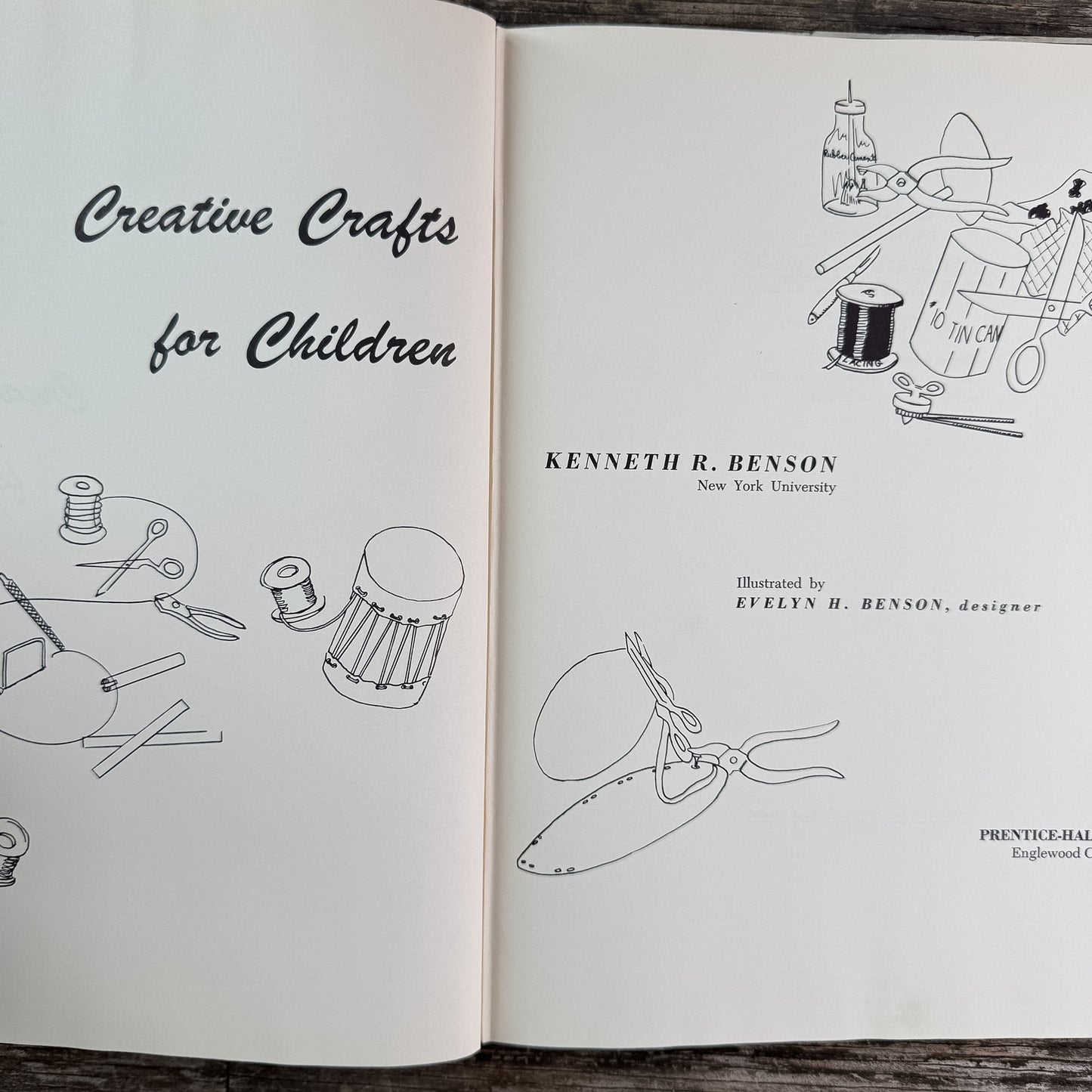 Creative Crafts for Children, Kenneth R. Benson, 1958