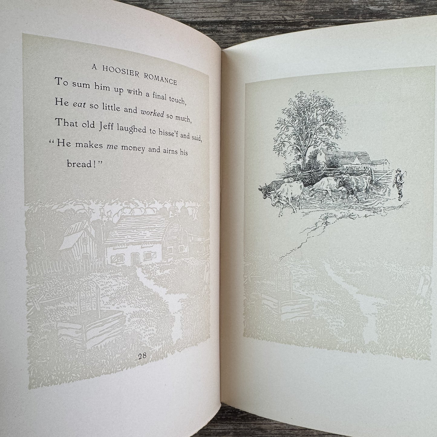 A Hoosier Romance, Squire Hawkins's Story, James Whitcomb Riley, 1910